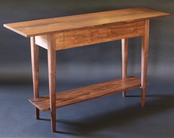 Console Table In Walnut
