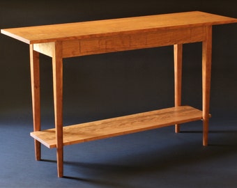 Console Table In Cherry