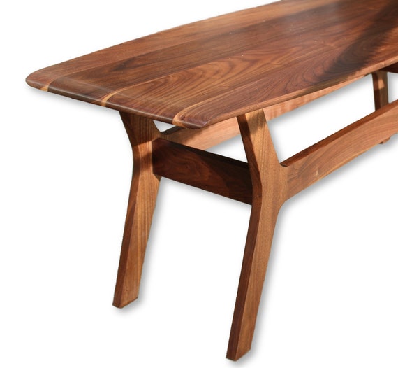 Noll Wide Danish Surfboard Coffee Table In Walnut - Danish Coffee Table Nz Noll Wide Danish Surfboard Coffee Table In Walnut - Danish Coffee Table Nz