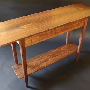 Console Table In Walnut image 4