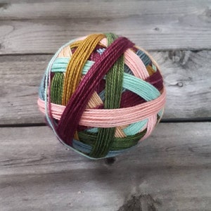 DYED TO ORDER Self Striping Sock Yarn - September Honey
