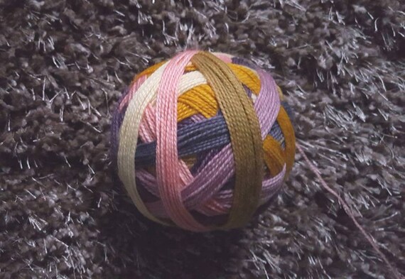 DYED TO ORDER: Hand Dyed Self Striping 7 color Repeat Sock Yarn ~ Golden Twilight