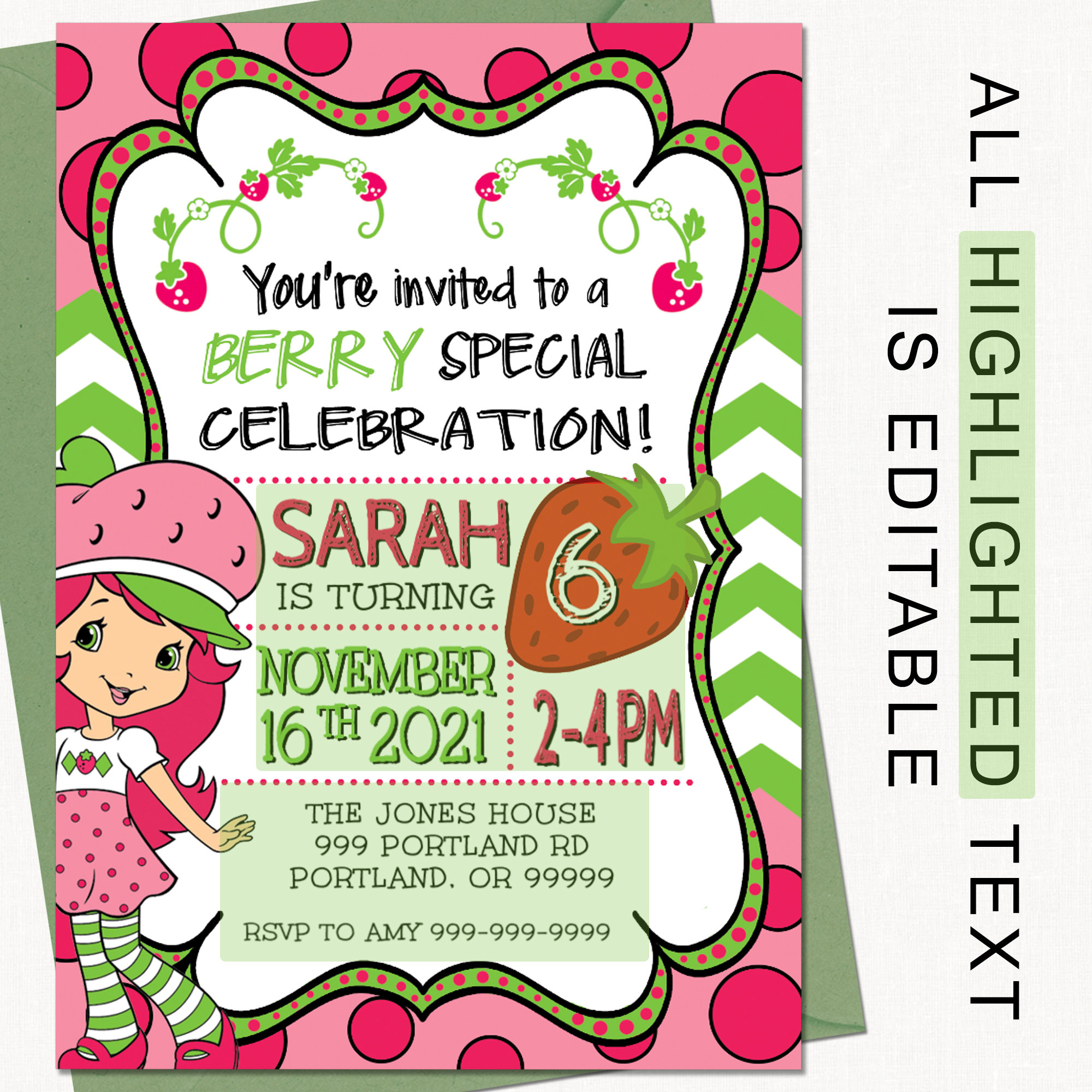 strawberry-shortcake-invitation-template