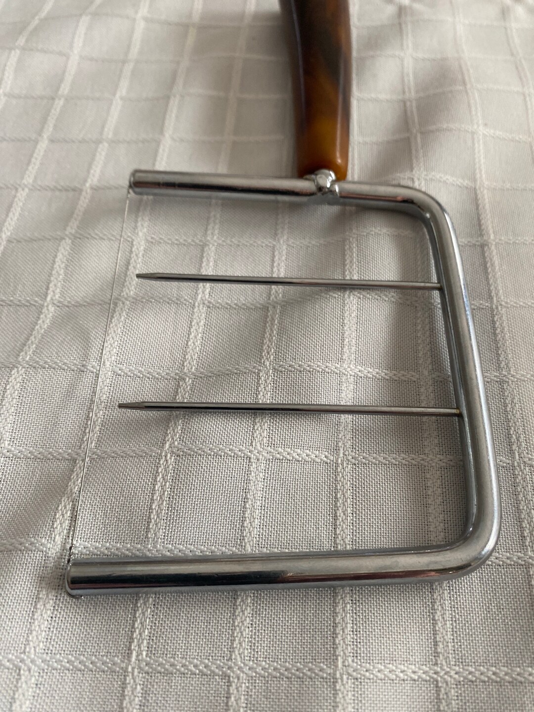 Vintage Cheese Slicer, Possibly Lucite/bakelite Handle, Etsy