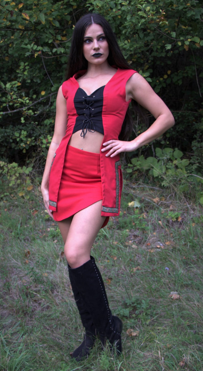 Amazon Archery Set. Fantasy Larp Archery Women Clothes 2 Etsy