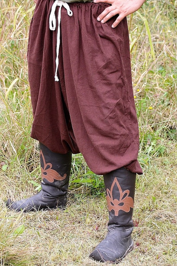 Pantalón medieval verde suave ᐉ Pantalones ᐉ Tienda Medieval Talla XXL