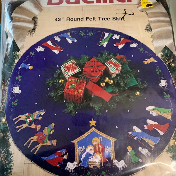 Nativity Tree Skirt Etsy