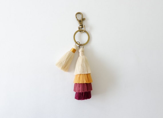 tassel keychain