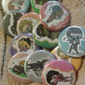 Boutons de Mortal Kombat