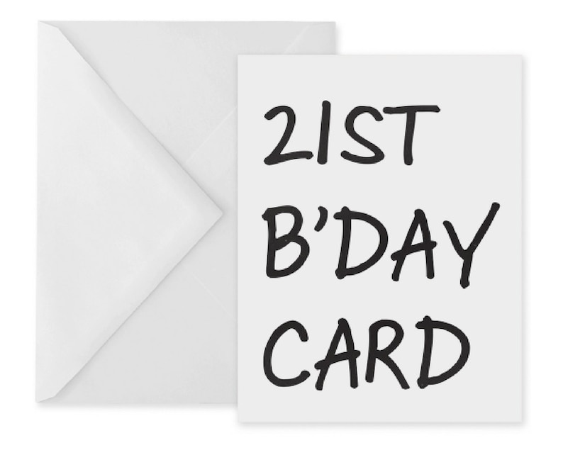21st birthday card 21 birthday uncomplicated 21st card 21st printable card photo relating to 21st Birthday Cards Printable referred to as 21st birthday card 21 birthday basic 21st card 21st printable card