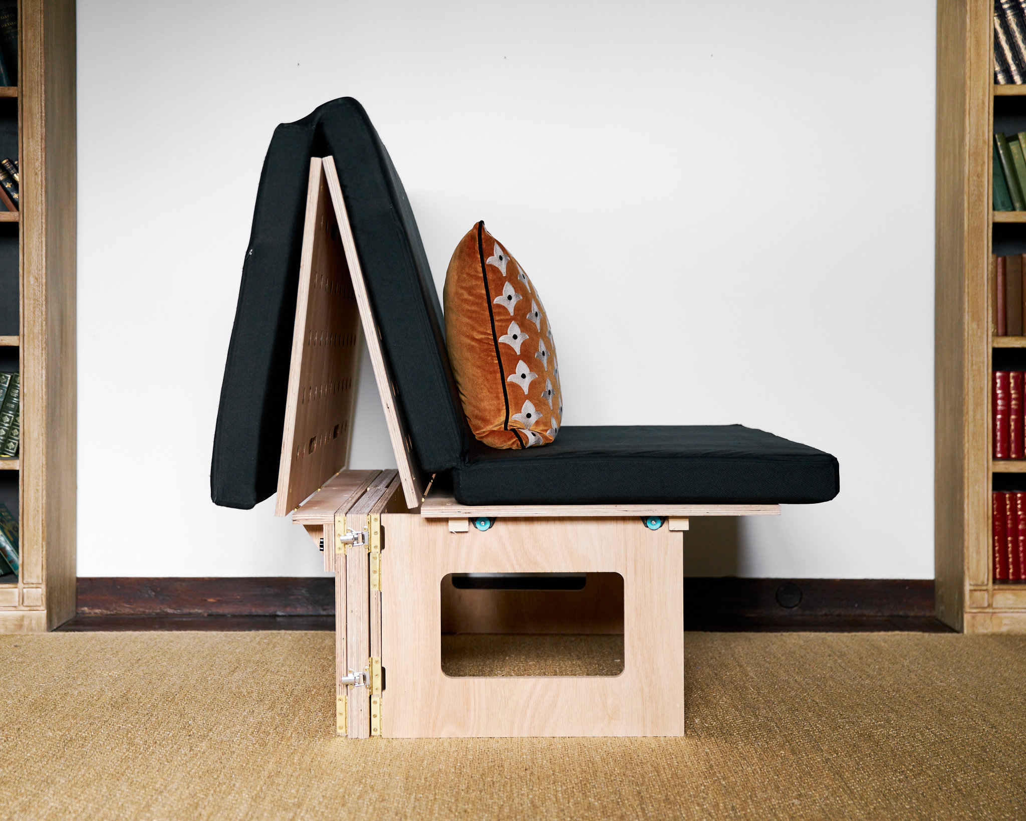 Fold Away Van Bed Easy Flat Packfull Size Removable Rock N Roll Bed