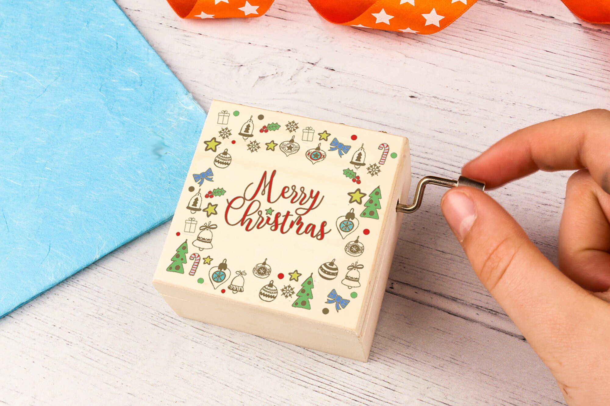 Music Box, Jingle Bells, Baby's First Christmas, Stocking ...