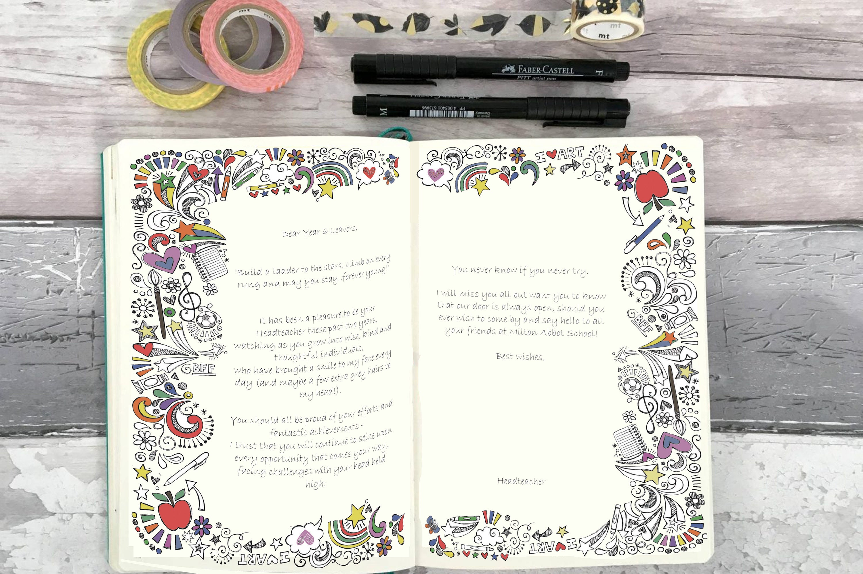 School Leavers Book. Leavers Graduation Gift. Primary School Etsy