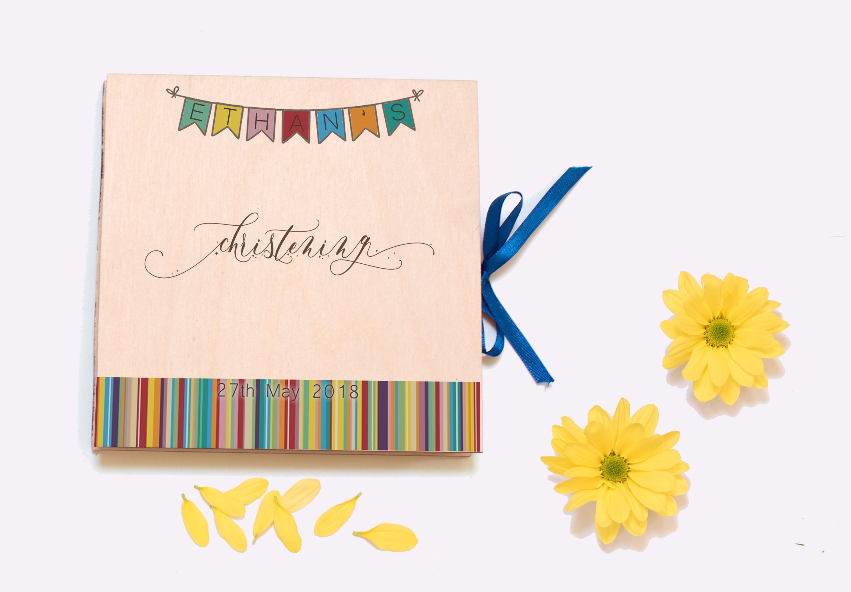 baptism christening guestbook alternative