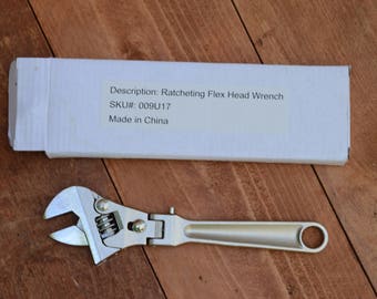 Ratcheting Flex Head Crescent Wrench #OddsandEndsbyJim