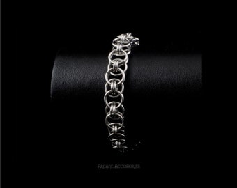 Helm Chain Bracelet | Chainmail Bracelet | Stainless Steel