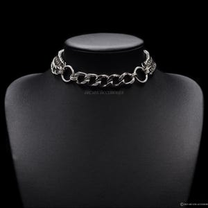 Half Persian XL Choker | Chainmail Choker | Stainless Steel