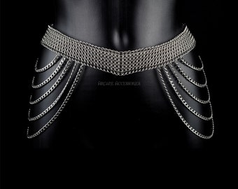 GSG Chain Belt | Chainmail Hip Chain | Stainless Steel