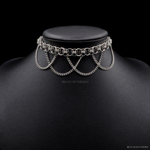 Helm Chain Choker | Chainmail Choker |  Stainless Steel