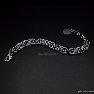 Helm Chain Bracelet | Chainmail Bracelet | Stainless Steel