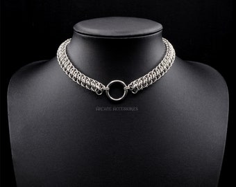 GSG Torc Necklace | Chainmail Necklace | Stainless Steel