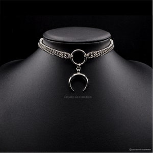 Half Persian 4in1 Moon Choker | Chainmail Choker | Stainless Steel