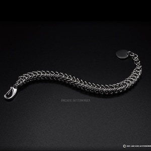 Box Chain Bracelet | Chainmail Bracelet | Stainless Steel