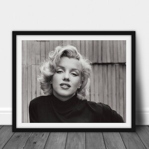 MARILYN MONROE Wall Art Vintage Photo Marilyn Monroe Print, Marilyn Art