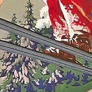 Vintage COLORADO SKI Print Vintage Ski Art Ski Home Decor - Etsy