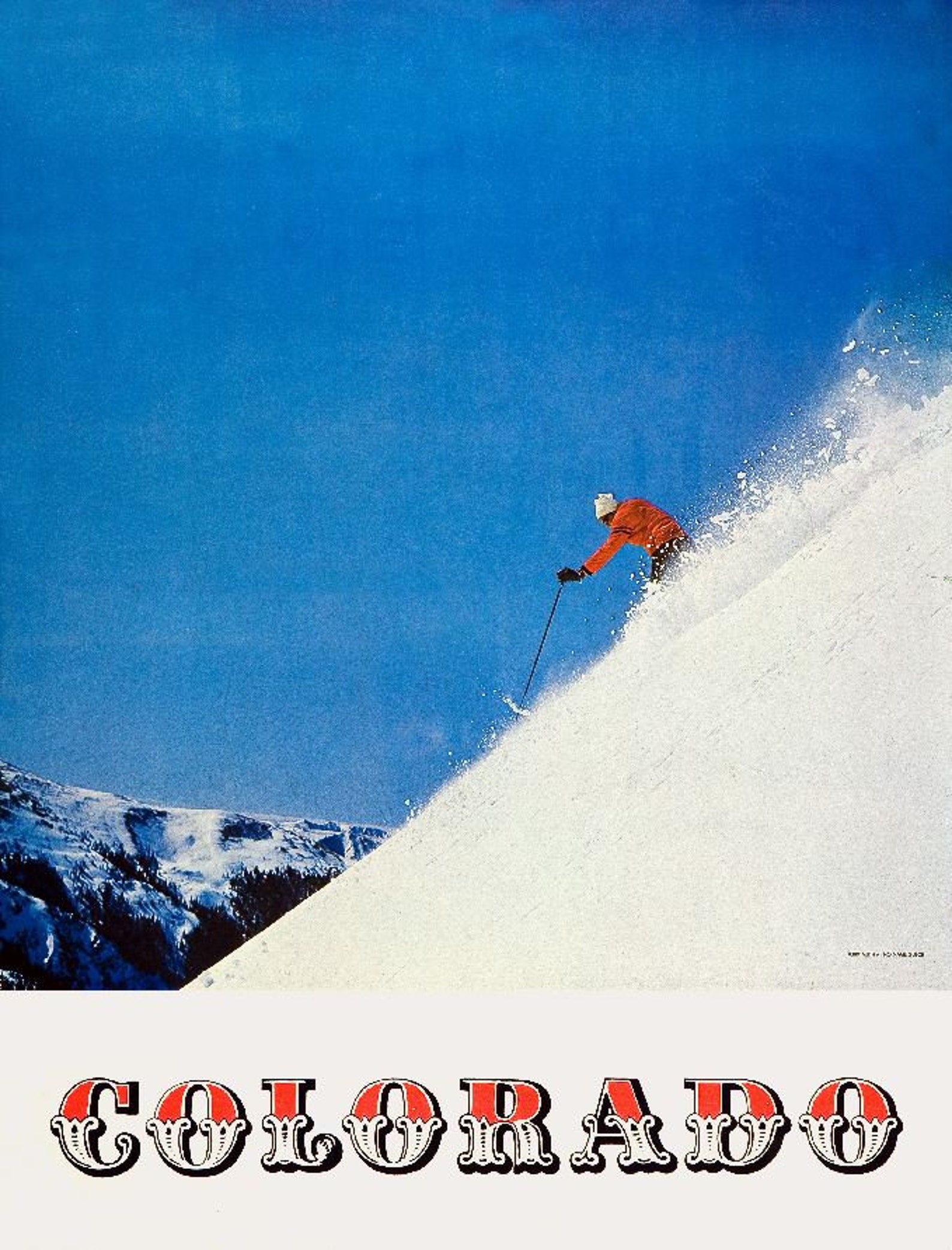 1967 COLORADO SKI Print Vintage Ski Art Ski Home Decor - Etsy