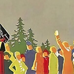 Vintage COLORADO SKI Print Vintage Ski Art Ski Home Decor - Etsy