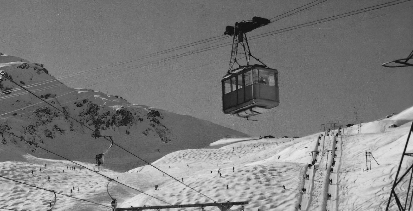 VINTAGE SKI LIFT Photo Print Vintage Ski Art Ski Home | Etsy