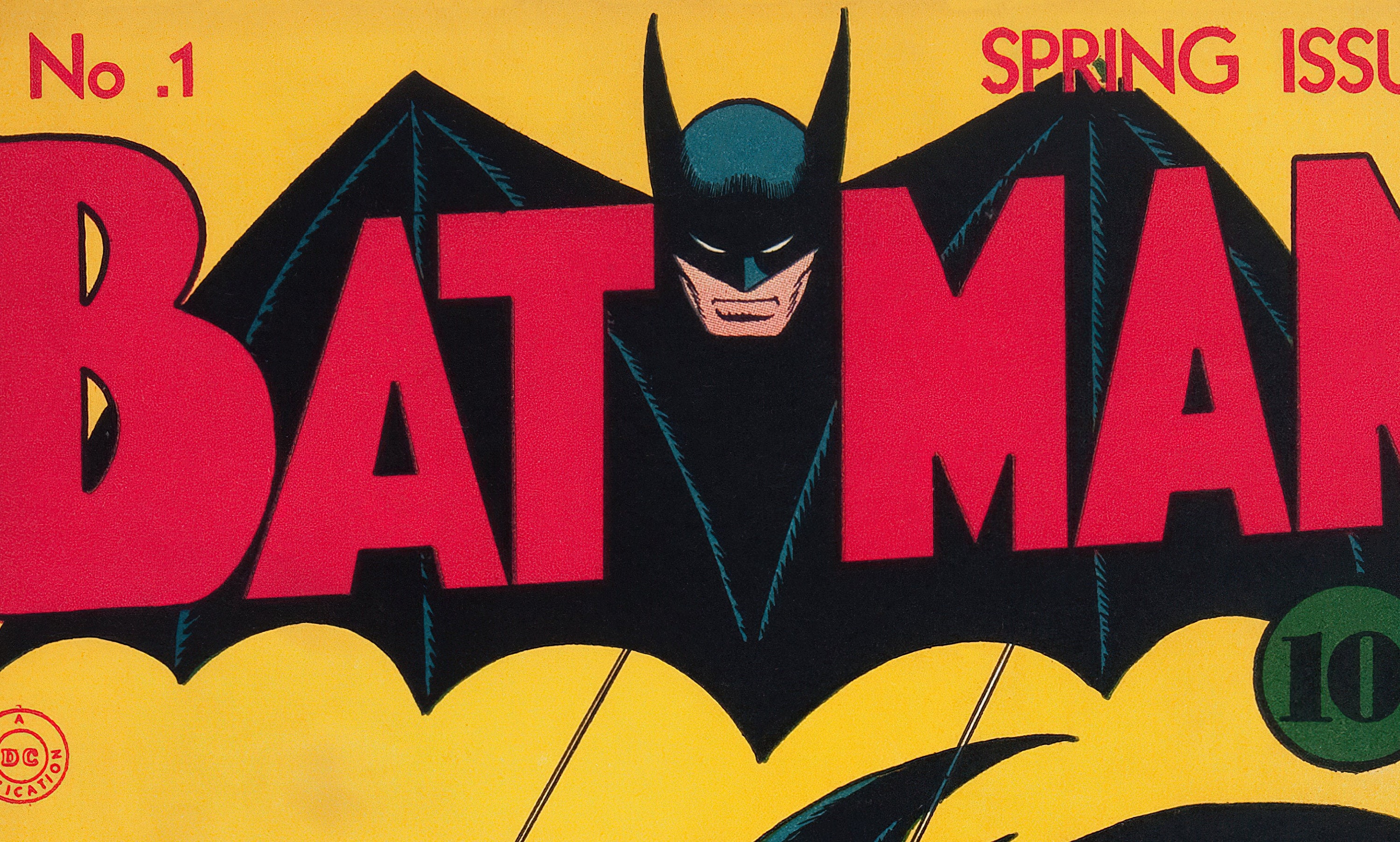 1940 BATMAN 1 Comic Book Cover print Comic Book Art | Etsy