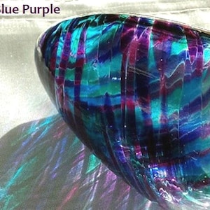Jewish Wedding Glass to break under the Chuppah-Blue Purple- glass to break at a jewish wedding