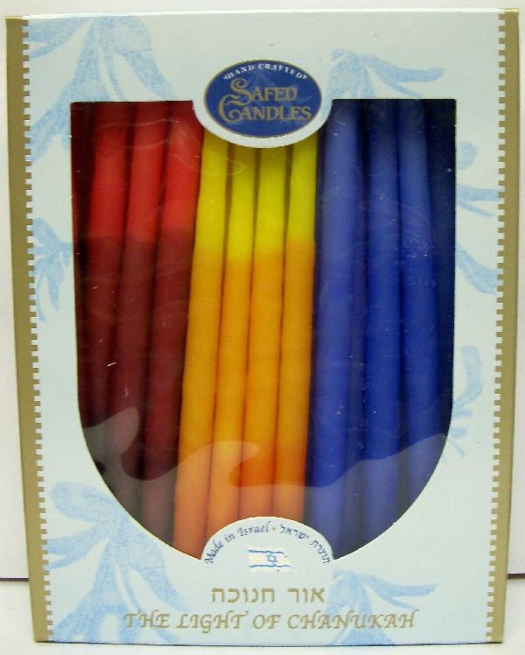 Bougies De Hanoucca Sans Gouttes - Lot De 45 Bougies + Shamash, Neuves, Pour Ménorah