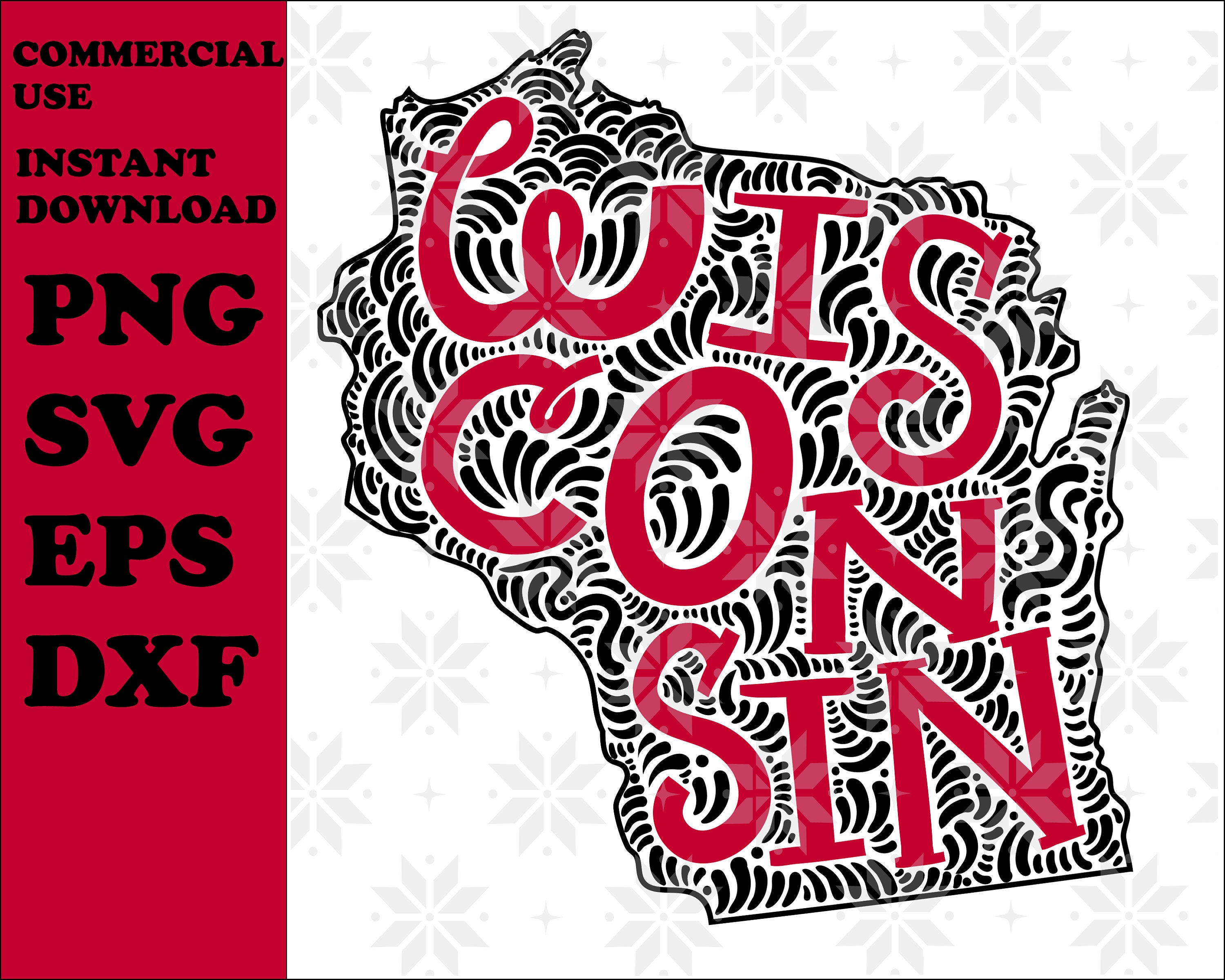 Wisconsin SVG Files, Wisconsin Cut File, United States of America ...