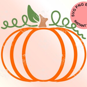 Kürbis Umriss Svg, Thanksgiving Svg, Kürbis Svg, Svg, Cricut, Cut File, Clip Art, druckbar für Bastler, Designer, Svg, Png