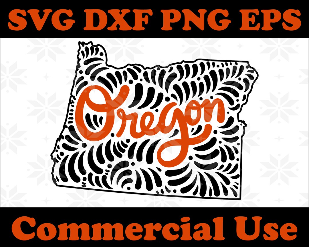 Oregon SVG, Oregon Cut File, United States of America Vector Files ...