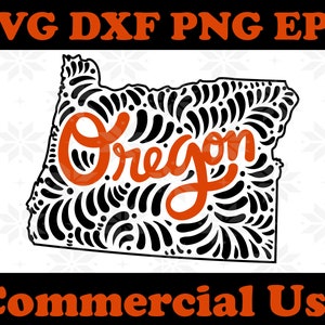 Oregon SVG, Oregon Cut File, United States of America Vector Files, Oregon Png, OR Map Clip Art, Instant Download, Commercial Use