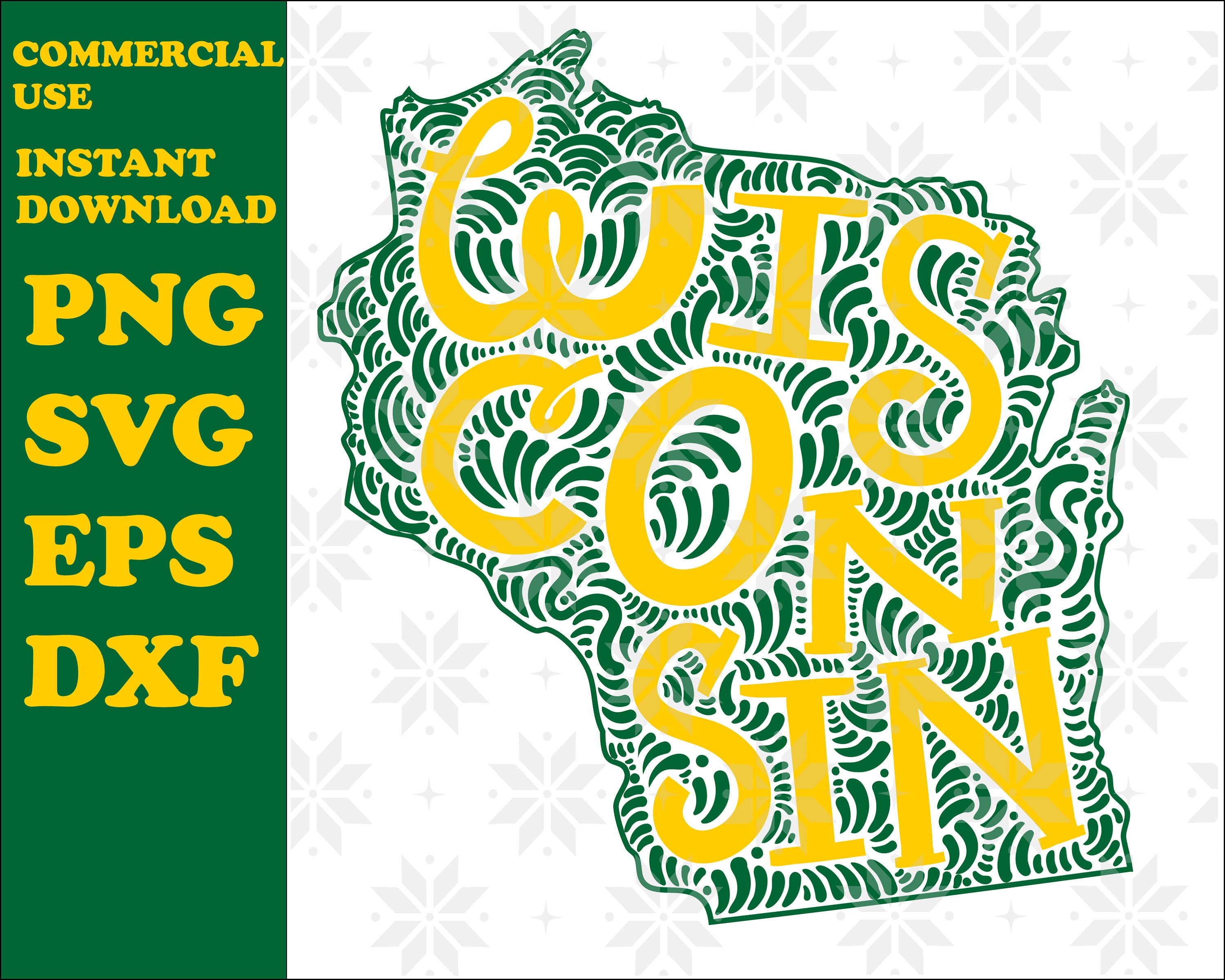 Wisconsin SVG Files, Wisconsin Cut File, United States of America ...