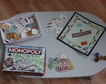 Monopoly miniature game/Complete Monopoly/Miniature Monopoly game