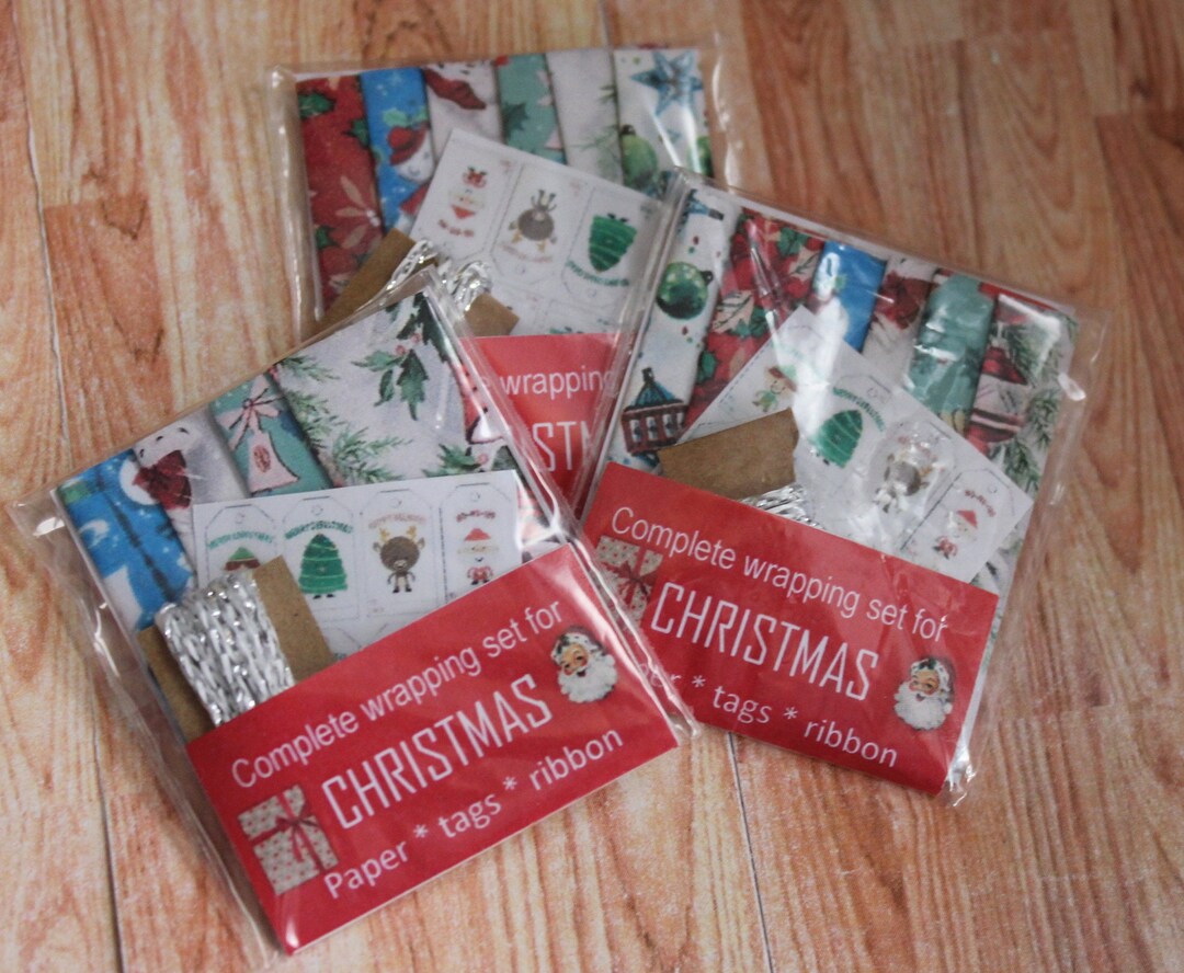 Christmas Wrapping Set/wrapping Paper Set Etsy UK