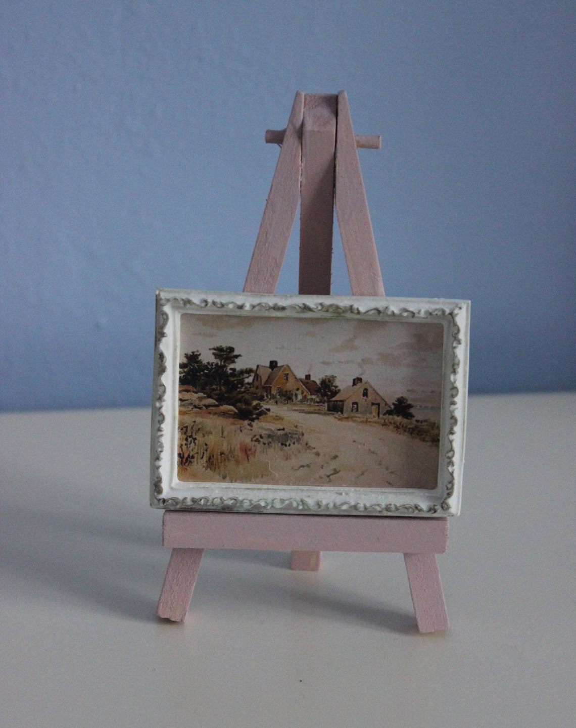 Miniature display easels with removable blackboards and chalk Etsy