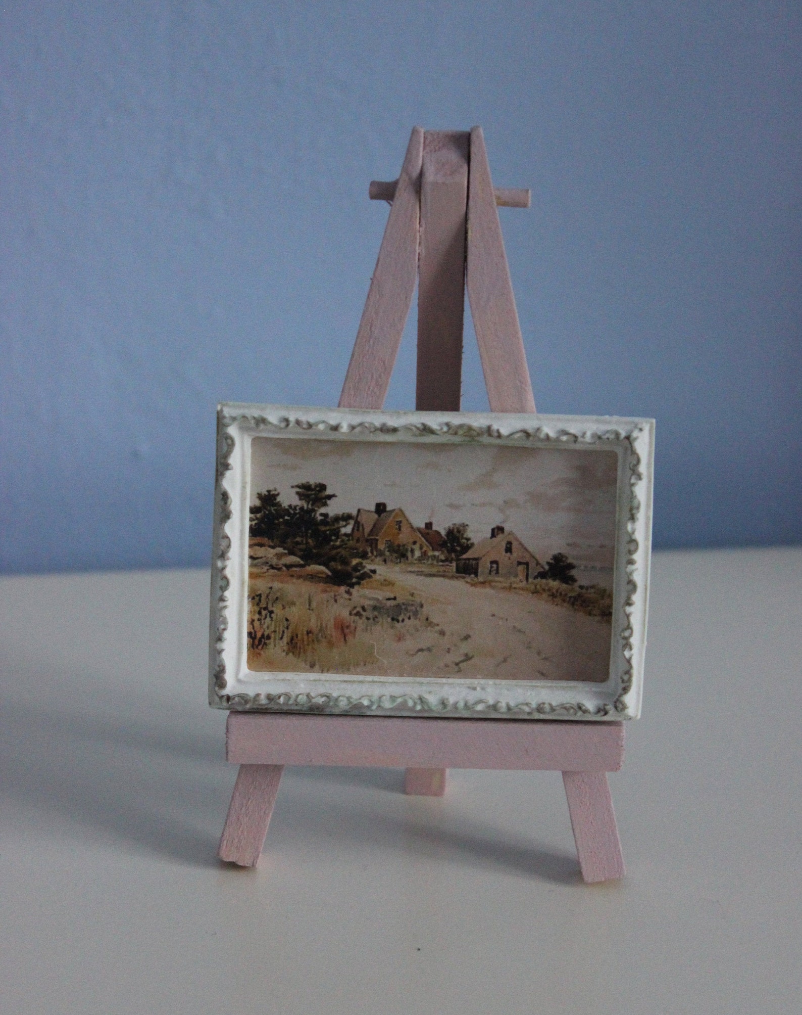 Miniature display easels with removable blackboards and chalk Etsy