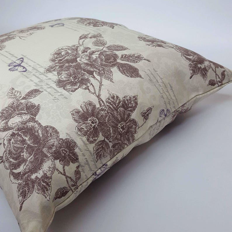 Ivory Pillow Cover Taupe Throw Pillow Neutral Pillow Cover ...