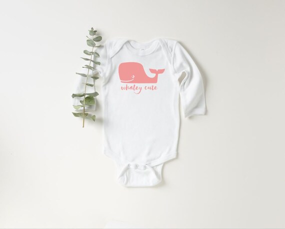 whale onesie baby