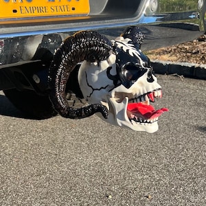 Rockstar hitch cover