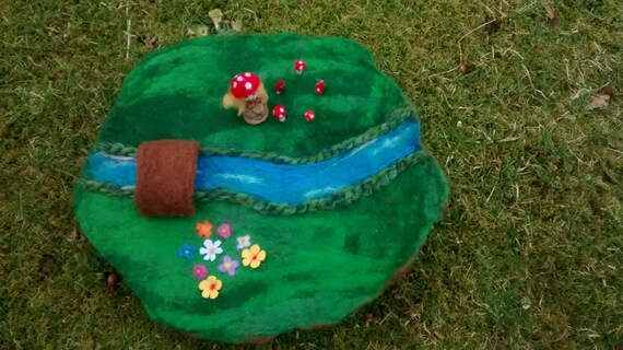 Small Felt Play Mat Etsy