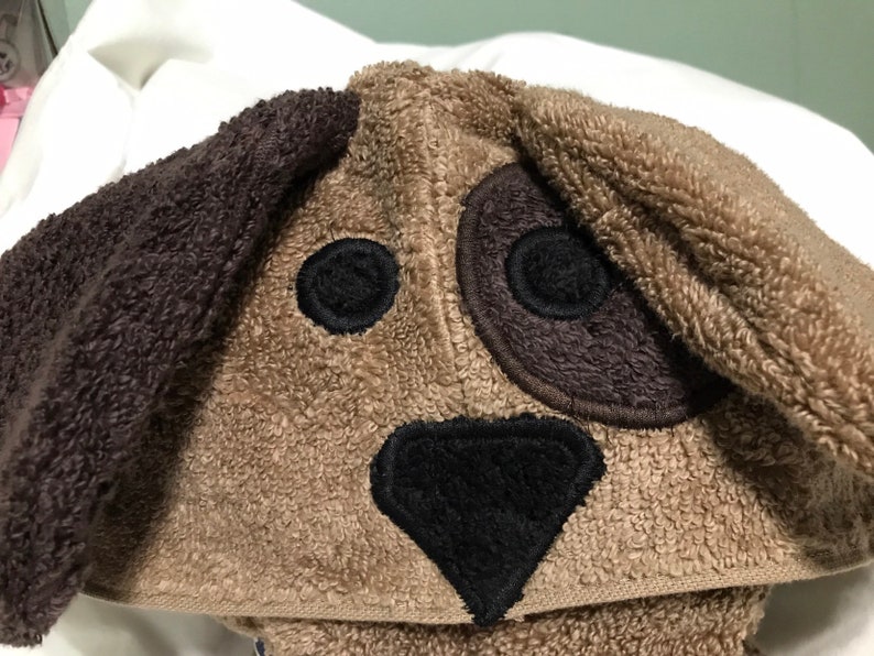 Dog Hooded Towel | Etsy