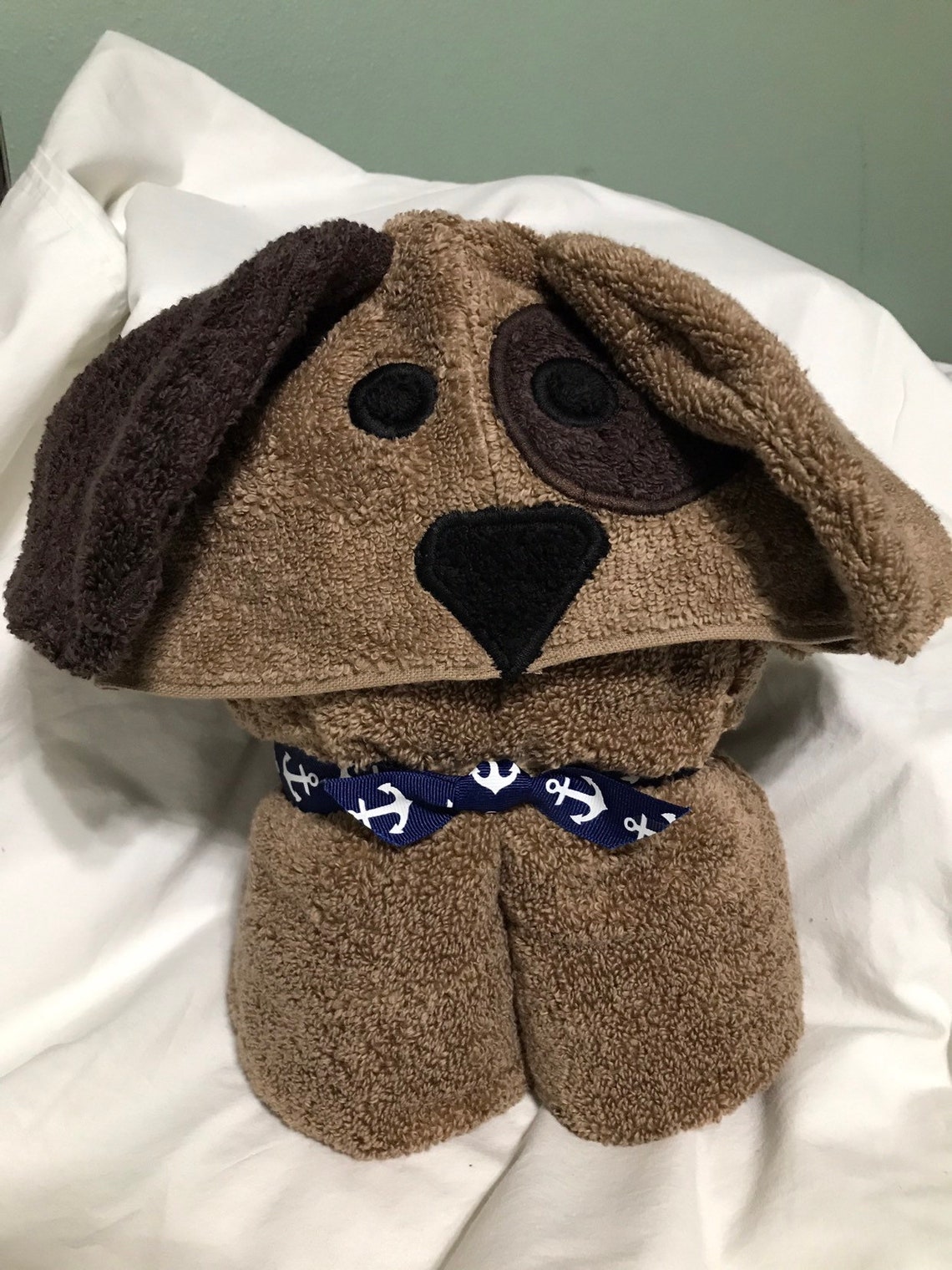 Dog Hooded Towel Etsy